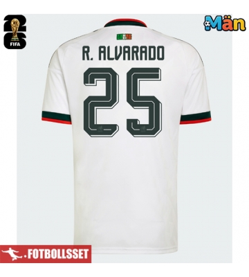 Mexiko Roberto Alvarado #25 Bortatröja VM 2026 Kortärmad